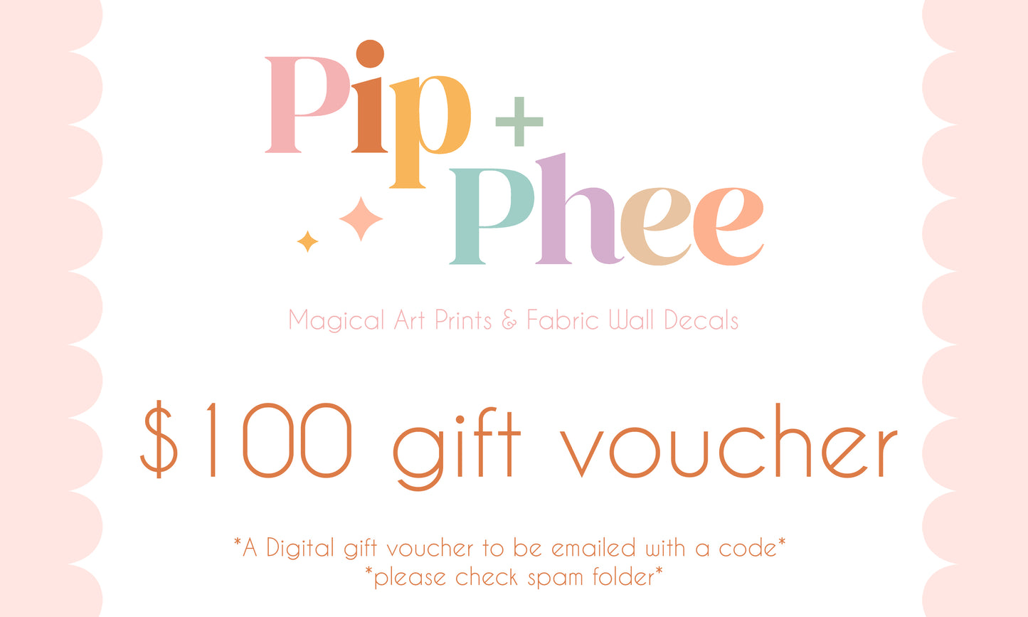Pip+Phee Digital Gift Voucher
