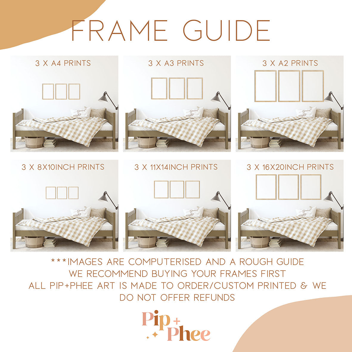 Pip+Phee Construction Truck Alphabet Art Print