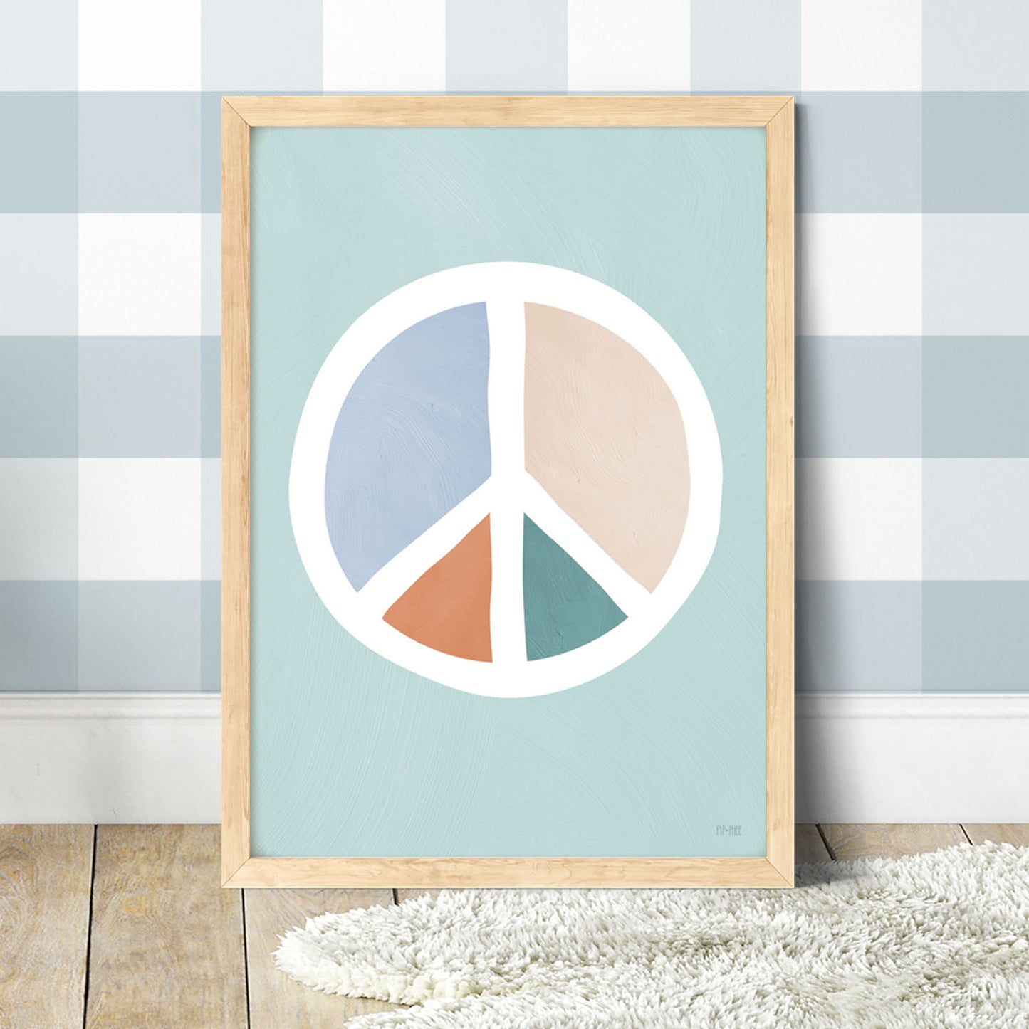 Pip+Phee Peace Symbol Art Print