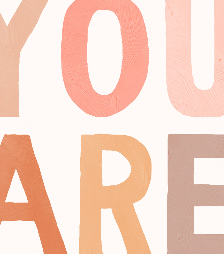 Pip+Phee You Are My Sunshine Art Print - Dusty Rose