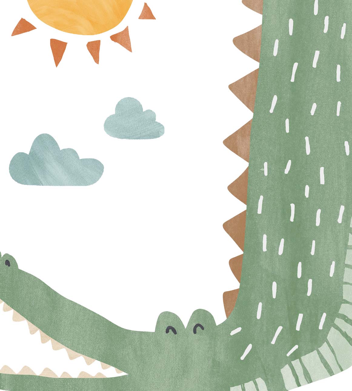 Pip+Phee Jungle Club Crocodile Art Print