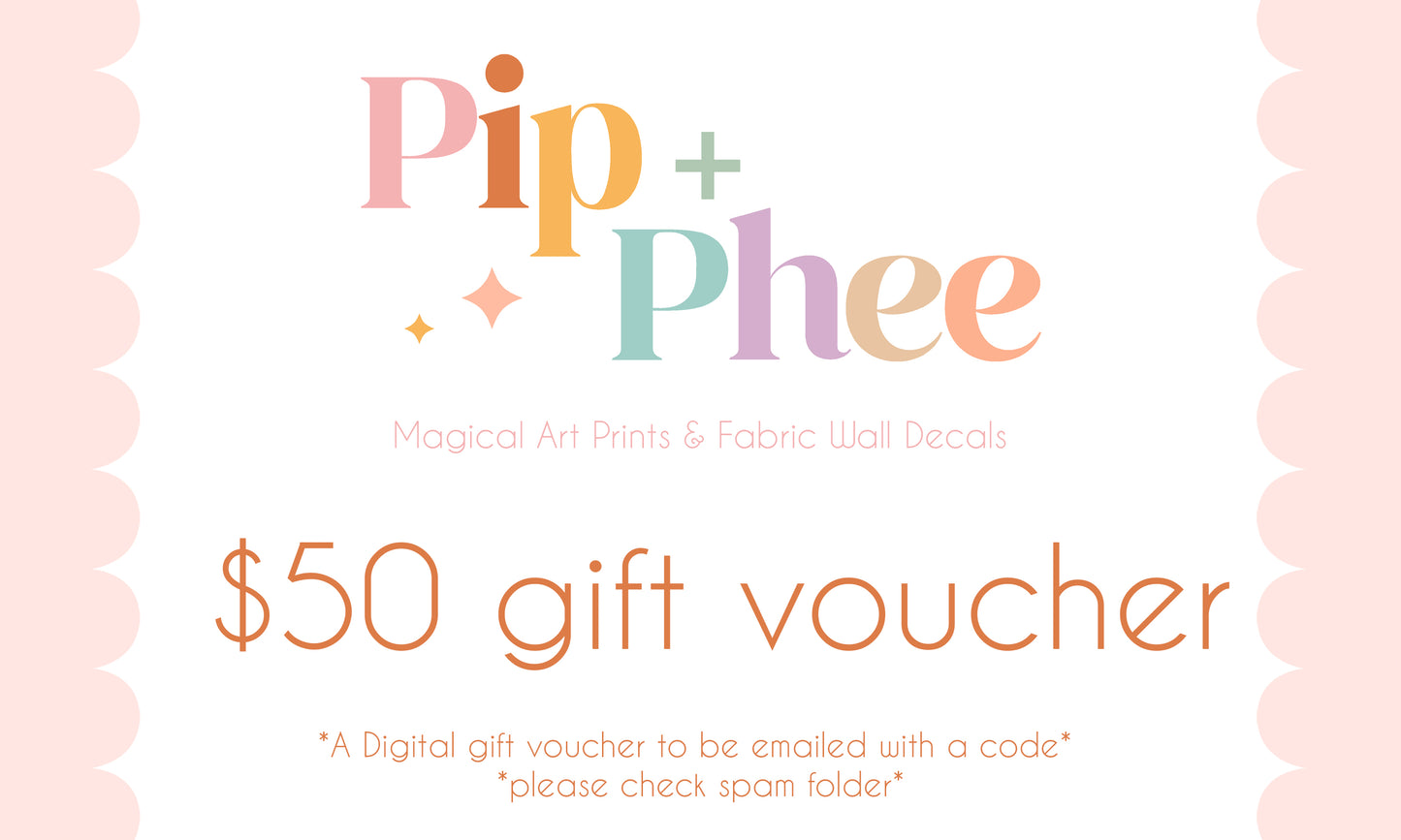 Pip+Phee Digital Gift Voucher