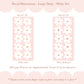 Pip+Phee Daisy Fabric Wall Decals - Large Size - White with Pink Spot