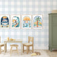 Pip+Phee Going Coconuts Kombi Van Art Print