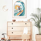 Pip+Phee Going Coconuts Koala Surf Art Print