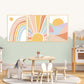 Pip+Phee Sunny Days Mountain Art Print - Dusty Rainbow