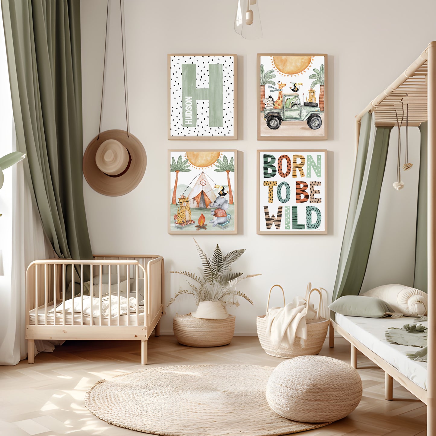 Pip+Phee Born to be Wild Art Print