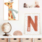 Pip+Phee Safari Bunch - Jungle Giraffe Art Print