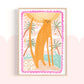 Pip+Phee Coastal Dreamer Leopard Beach Art Print - Bright
