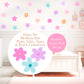Pip+Phee Daisy Fabric Wall Decals - Medium Size - Pink, Lilac, Aqua & Peach Colours