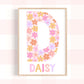 Pip+Phee Daisy Fields Art Print Collection - Bright Colourway
