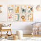 Pip+Phee Jungle Club Zebra Art Print