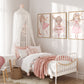Pip+Phee Pink Luna Princess Swing Art Print