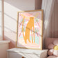 Pip+Phee Coastal Dreamer Leopard Beach Art Print - Dusty Pastel