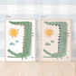 Pip+Phee Jungle Club Crocodile Art Print