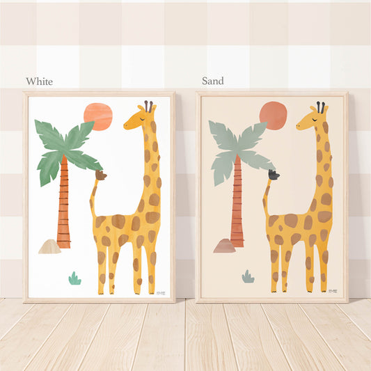 Pip+Phee Jungle Club Giraffe Art Print