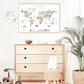 Pip+Phee Planet Earth Art Print - White