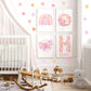 Pip+Phee Daisy Circle Art Print - Bright