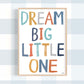 Pip+Phee Dream Big Little One Art Print