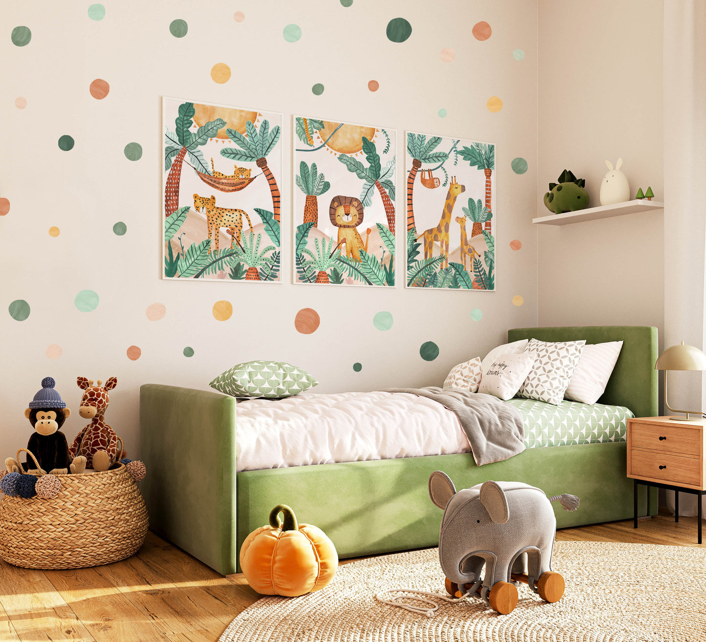 Pip+Phee Jungle Horizon Cheetah Art Print