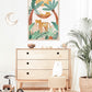 Pip+Phee Jungle Horizon Cheetah Art Print