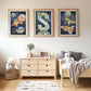 Pip+Phee Galactic Space Dinosaur Triceratops Print