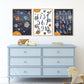 Pip+Phee Space Numbers Art Print