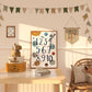 Pip+Phee Space Numbers Art Print