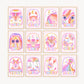 Pip+Phee Horoscope Zodiac Art Print - Libra - Bright