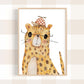 Pip+Phee Safari Bunch - Jungle Cheetah Art Print
