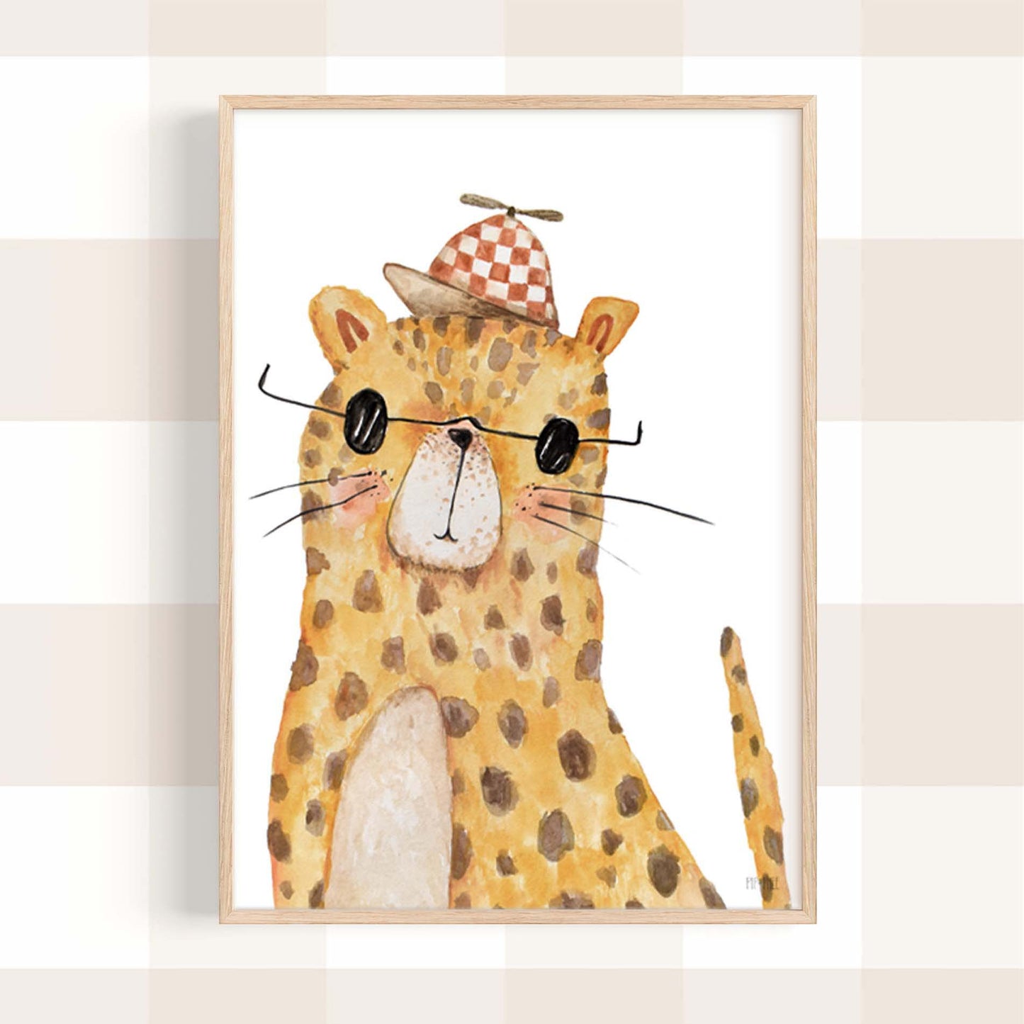 Pip+Phee Safari Bunch - Jungle Cheetah Art Print