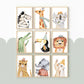 Pip+Phee Safari Bunch - Jungle Zebra Art Print