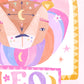 Pip+Phee Horoscope Zodiac Art Print - Leo - Bright