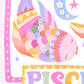 Pip+Phee Horoscope Zodiac Art Print - Pisces - Bright