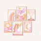 Pip+Phee Daisy Fields Art Print - Bright