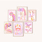 Pip+Phee Horoscope Zodiac Art Print - Cancer - Bright