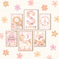 Pip+Phee Daisy Fields Art Print - Dusty Peach