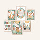 Pip+Phee Safari Jeep Jungle Adventures Art Print - Portrait