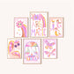 Pip+Phee Horoscope Zodiac Art Print - Libra - Bright