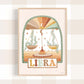 Pip+Phee Horoscope Zodiac Art Print - Libra - Neutral