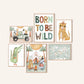 Pip+Phee Safari Camp Jungle Adventures Art Print - Portrait