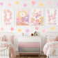 Pip+Phee Daisy Fields Art Print Collection - Pastel Colourway - Set of 3