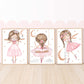 Pip+Phee Pink Luna Princess Fairy Art Print