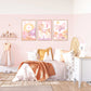 Pip+Phee Daisy Butterfly Art Print - Pastel