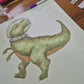 Pip+Phee Space Dinosaurs Fabric Wall Decal Collection