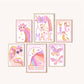 Pip+Phee Horoscope Zodiac Art Print - Sagittarius - Bright