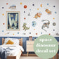 Pip+Phee Space Dinosaurs Fabric Wall Decal Collection