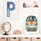 Pip+Phee Horoscope Zodiac Art Print - Taurus - Blue/Rust