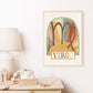 Pip+Phee Horoscope Zodiac Art Print - Virgo - Neutral
