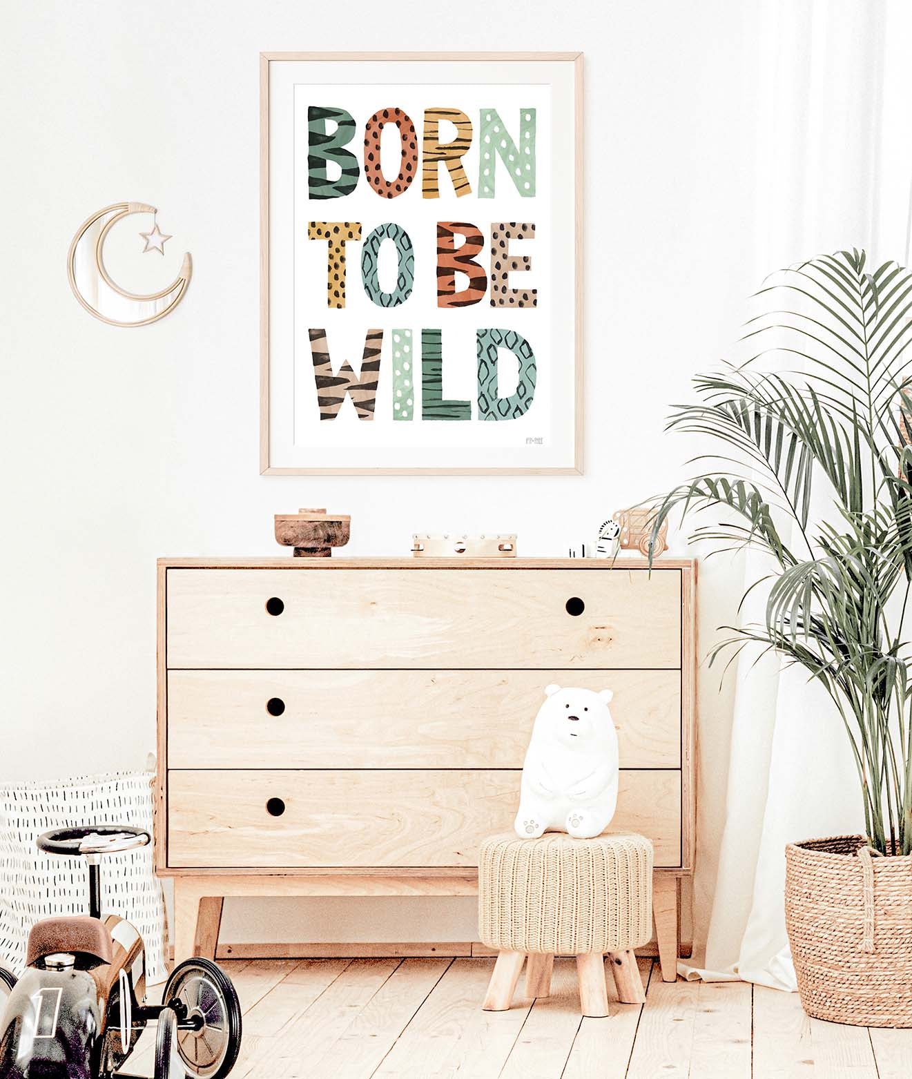 Pip+Phee Born to be Wild Art Print